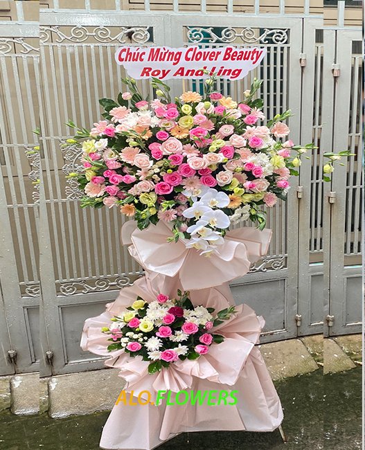 KỆ HOA CHÚC MỪNG SANG TRỌNG